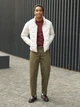 Куртка демисезонная мужская Uniqlo Pufftech 866180118 2XL Серая (1159860057) - изображение 4