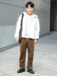 Куртка демисезонная мужская Uniqlo Pufftech 866180118 3XL Серая (1159860058) - изображение 6