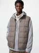 Теплый жилет мужской Uniqlo Pufftech 342735146 XL Бежевый (1159860370) - изображение 1