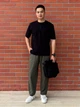 Штаны мужские Uniqlo 776173666 XL Зеленые (1159860396) - изображение 4