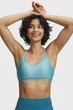 Жіночий блакитний топ UA Crossback Low Bra Under Armour SM 1386424-425 - изображение 1