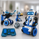 Конструктор Робот Kit 3в1 Футболист/Снайпер/Вратарь / Робот-игрушка Footballer/Sharpshooter/Gripper, 220 деталей Белый - изображение 2