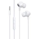 Наушники Vention Echo Lite 3.5mm In-Ear Wired White (GBAWAV) - изображение 1