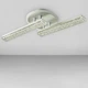 Люстра стельова світлодіодна Light House SC-19661/2C WH PK/BU/PL 40W+10W 495*160*90 біла - зображення 1