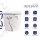 Унитаз подвесной Robin Ultra Quiet Marble с сиденьем Slim Duroplast для ванной комнаты без ободка смыва Tornado 3 (601216) - изображение 3