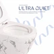 Унитаз подвесной Robin Ultra Quiet Marble с сиденьем Slim Duroplast для ванной комнаты без ободка смыва Tornado 3 (601216) - изображение 5