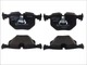 Комплект гальмівних колодок Delphi LP1803 BMW 7 Series, 3 Series, X3, 8 Series, X5, 5 Series; Land Rover Range Rover SFP000120, SFP500210, SFP500230 - изображение 1