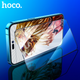 Захисне скло Hoco G9 HD 0.33mm для Apple iPhone 14 Pro чорне загартоване з олеофобним покриттям - зображення 8