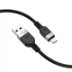 Кабель Hoco X109 Micro USB 1 м 2.4 А силікон для заряджання та передачі даних чорний - зображення 6