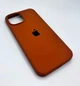 Чехол силиконовый Full Cover для iPhone 17 Air коричневый с защитой камеры и усиленными углами Brown - изображение 6