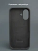 Силіконовий чохол Full Cover для iPhone 17 захист камери оливковий - зображення 7