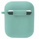 Футляр силіконовий із мікрофіброю для AirPods 1 2 кольори 47 Spearmint - зображення 8