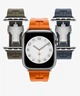 Ремінець для Apple Watch Hermes силікон Midnight Blue 38 40 41 мм - зображення 8