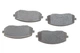 Колодки гальмові Delphi LP1933 Hyundai I10, I20; KIA Picanto 5810107A10, 5810107A20, 581010XA01 - зображення 1