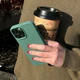 Чохол силіконовий Full Cover для iPhone 13 Pro Max темно-зелений із захистом камери та посиленими кутами Pine Green - зображення 8