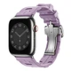Ремінець для Apple Watch Hermes 42 44 45 49 мм силікон Lavender - зображення 4