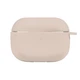 Силіконовий футляр з карабіном для Airpods Pro 09 White зносостійкий захисний чохол. - зображення 8