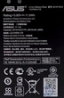Акумулятор Li-pol 3,85V 3010mAh для Asus ZenFone GO ZB551KL клас AAAA - зображення 1