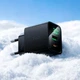 Зарядний пристрій Hoco CS84A 30Вт USB-C USB-A чорний з цифровим дисплеєм для смартфонів і планшетів - зображення 4