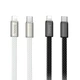 Кабель Hoco X125 Exceso Lightning Type-C 30W 1 м білий нейлонова обплетення для заряджання та передачі даних - зображення 5