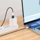 Кабель USB Lightning 1м 2.4А чорний Hoco X82 для заряджання пристроїв Apple - зображення 7