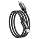 Кабель USB Type-C Hoco X89 Wind 60Вт 1м 3А черный для зарядки и передачи данных - изображение 5