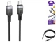 Кабель USB Type-C to Lightning 2м 27W черный силикон Hoco X109 для зарядки iPhone и iPad - изображение 6