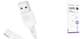 Кабель USB Micro 2.4A 1м силиконовый белый для зарядки и передачи данных Borofone BX113 - изображение 7