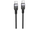 Кабель USB Type-C to Type-C 60W 1м черный Hoco X109 силиконовый для зарядки и передачи данных - изображение 6