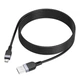 Кабель USB Hoco X109 Micro 2.4A 3м черный силиконовый для зарядки и передачи данных - изображение 6