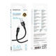 Кабель USB Micro 2.4A 1м чорний ПВХ Borofone BX116 - зображення 3