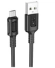 Кабель USB Micro 2.4A 1м ПВХ черный Borofone BX111 для зарядки и передачи данных - изображение 5