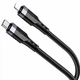 Кабель USB Borofone BU35 PD Type-C to Lightning 1,2м 20Вт черный пластик металл - изображение 1