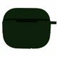 Футляр із силікону з карабіном для Airpods 3 колір 71.Dark Green - зображення 1