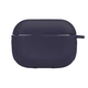 Силіконовий футляр з карабіном для Airpods Pro 2 колір 15.Dark grey захисний легкий компактний - зображення 7