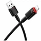 Кабель USB Lightning 2.4A 1м черный PVC Borofone BX110 для зарядки iPhone iPad - изображение 1