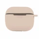 Силіконовий футляр з карабіном для AirPods 3 колір 19.Pink sand розмір 80x90x30 мм - зображення 1