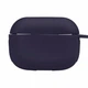 Силіконовий футляр з карабіном для Airpods Pro 80мм 90мм 30мм колір темно-синій - зображення 1