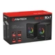 Компьютерные колонки Fantech GS203 Beat 6Вт 70х68х92мм USB AUX черные для игр и музыки - изображение 3