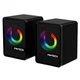 Компьютерные колонки Fantech GS203 Beat 6Вт 70х68х92мм USB AUX черные для игр и музыки - изображение 4
