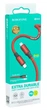 Кабель USB Borofone BX82 Type-C to Lightning 20Вт 1м Красный алюминий для быстрой зарядки iPhone - изображение 4