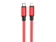 Кабель USB Borofone BX82 Type-C to Lightning 20Вт 1м Красный алюминий для быстрой зарядки iPhone - изображение 7
