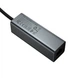 USB-хаб Hoco HB1A 4 порти USB 2.0 швидкість до 480 Мбіт/с алюмінієвий сірий для ноутбуків та комп'ютерів - зображення 7