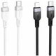 Кабель USB Type-C to Lightning 27W 1м силиконовый черный Hoco X109 - изображение 2