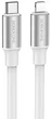 Кабель USB Type-C to Lightning 20Вт 1м белый Borofone BX82 для быстрой зарядки iPhone - изображение 4