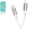 Кабель USB Type-C to Lightning 20Вт 1м белый Borofone BX82 для быстрой зарядки iPhone - изображение 8