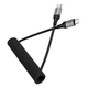 Кабель USB Type-C to Type-C 60W 1.5м чорний Hoco X121 для швидкого заряджання та передачі даних - зображення 4