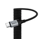 Кабель USB Type-C to Type-C 60W 1.5м чорний Hoco X121 для швидкого заряджання та передачі даних - зображення 5