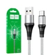 Кабель USB Type-C 3А 1м сірий Hoco X50 Excellent для заряджання та синхронізації пристроїв - зображення 5