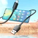Кабель Type-C 100 W 1 м чорний для заряджання та передачі даних Hoco X96 Hyper - зображення 6